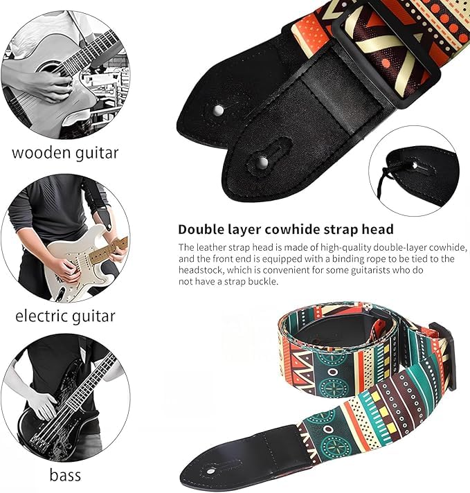 IMAGINEA Acoustic Guitar Bag Padded Compatible with 38; 39; 40; 41; Inches Guitar Cover Gig Bag for/Pacifica//& All Acoustic Guitar Bag with Guitar Strap Belt & Guitar Picks - Image 4