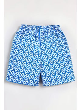 Gold Class Kidswear Labyrinth Printed Cord Lined Boy Shorts  - Image 2