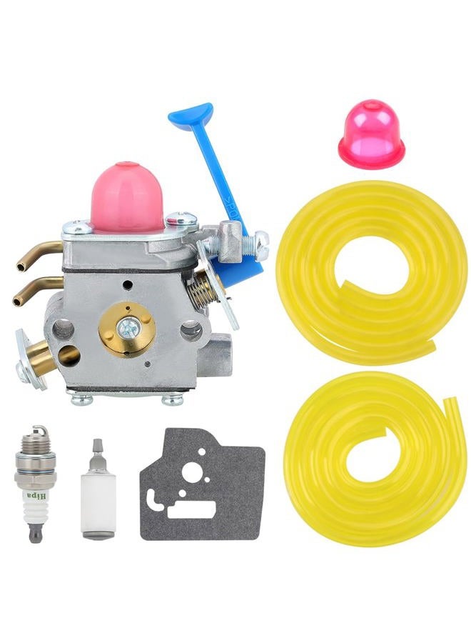 Hipa 545081848 C1Q-W40A Carburetor with Gasket Fuel Line Filter for Husqvarna 128c 128cd 128l 128ld 128ldx 128r Trimmer Edger - Image 1
