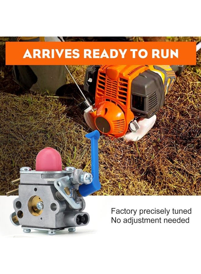 Hipa 545081848 C1Q-W40A Carburetor with Gasket Fuel Line Filter for Husqvarna 128c 128cd 128l 128ld 128ldx 128r Trimmer Edger - Image 5