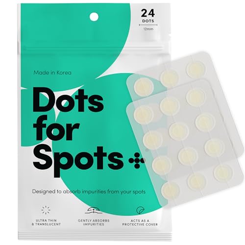 Dots for Spots Dots for Spots Pimple Patches For Face  Fast Acting Translucent Hydrocolloid Zit Patches that Unclog Pores  Korean Skincare  Vegan Cruelty Free  24 count 