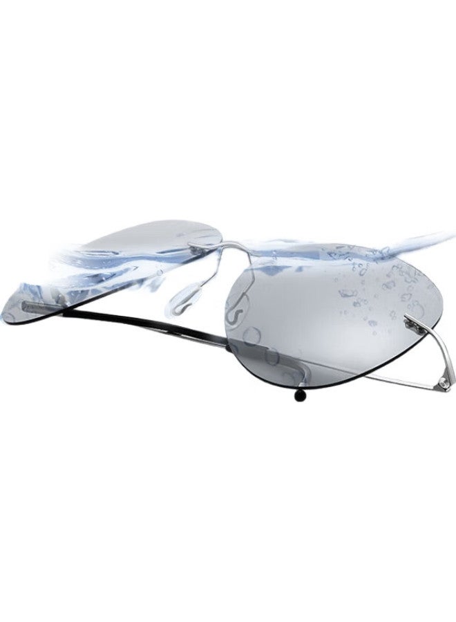 Bertha Ultra-Light Color-Changing Sunglasses Men'S Day And Night Dual-Use Eyewear Uv Protection Polarized Sunglasses Women'S Trend - Image 2