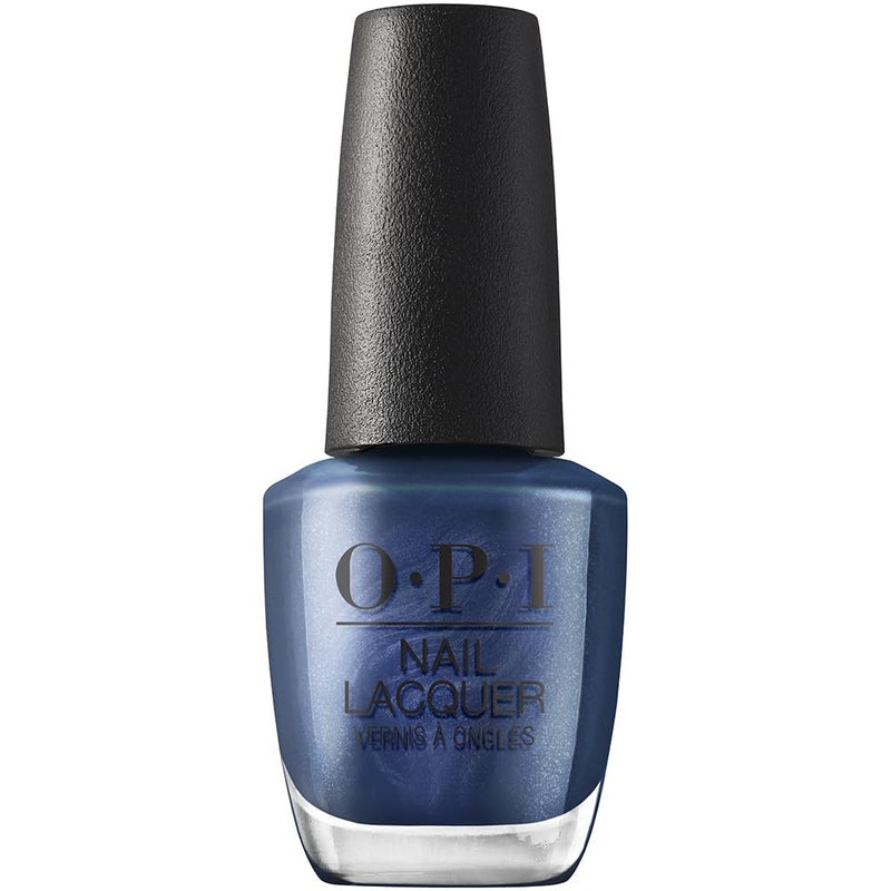 OPI Nail Lacquer Aquarius Renegade | Opaque Dark Blue Pearl Chip Resistant Nail Polish | Big Zodiac Energy Collection - Image 1