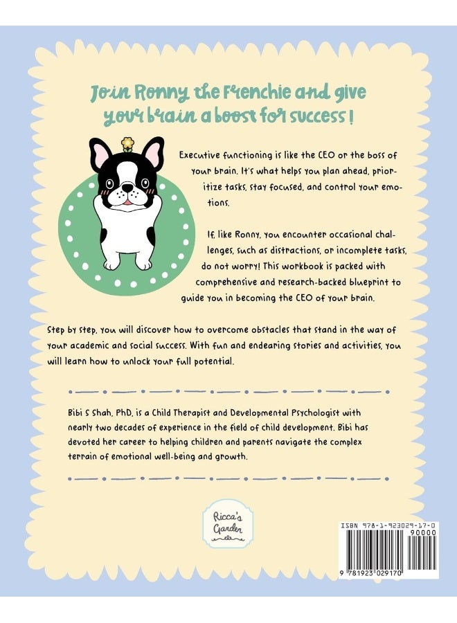 Executive Functioning Workbook for Kids: A Paw-some Adventure with Ronny the Frenchie to Build Self-Control, Handle Emotions, Manage Time and Beyond - Image 2