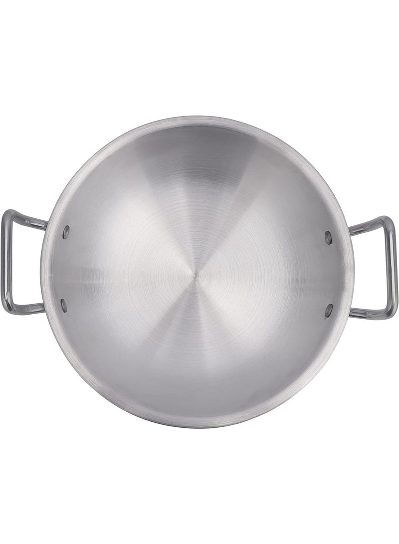 Shine Aluminum Pots Set Consisting of 5 Pots With Two Handles Size 2.5L/3.5L/4.5L/6L/7L - Image 3