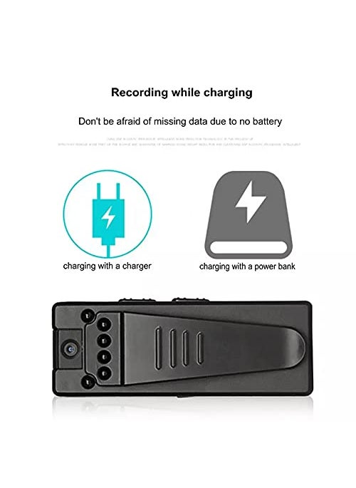 TECHNOVIEW TECHNOVIEW Ultra HD 1080P Mini Digital Camera Night Vision with 32GB SD Card Sports IndoorOutdoor Security Camera Video Camcorders Mini Camera Non WiFi  - Image 5
