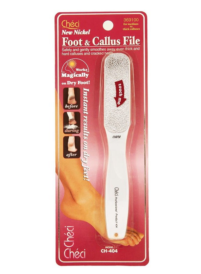 Checi Beige Coarse Foot File CH-404CI - Image 1