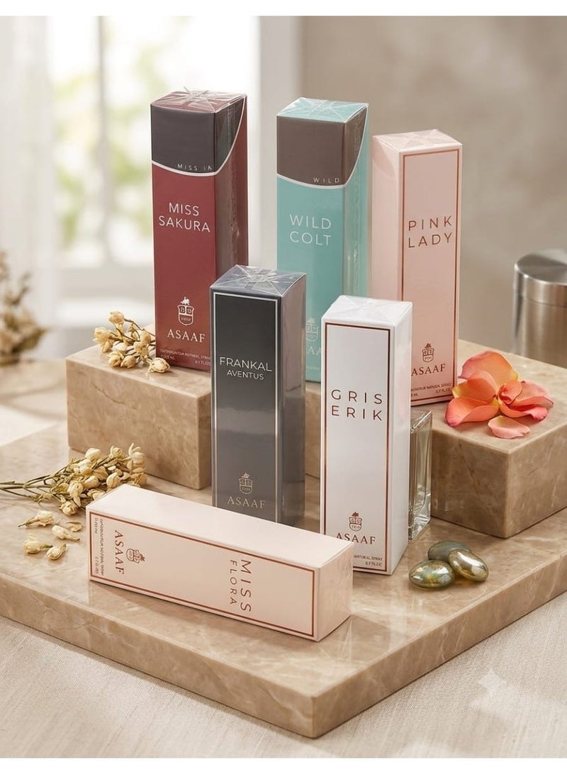 Asaaf perfume set 200 ml