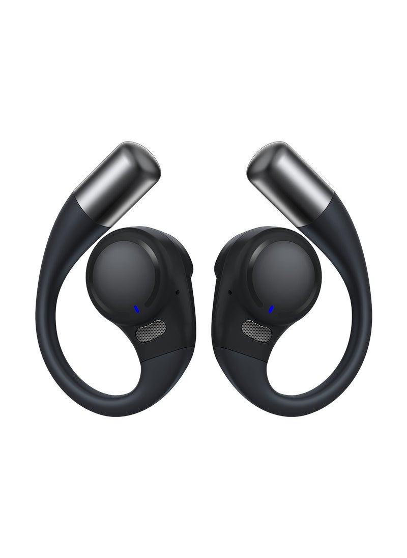 rsilou - OW03U OWS wireless Bluetooth Earbuds, Fully open wearable earphones , long-term comfort, memory recall for connections, it intelligently supports dual connections, dual microphones, noise reduction, smart touch control, voice assistants, answering phone calls, music control - Image 1