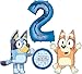 Anagram Bluey and Bingo 2nd Birthday Party Supplies Balloon Bouquet Decorations - Image 2