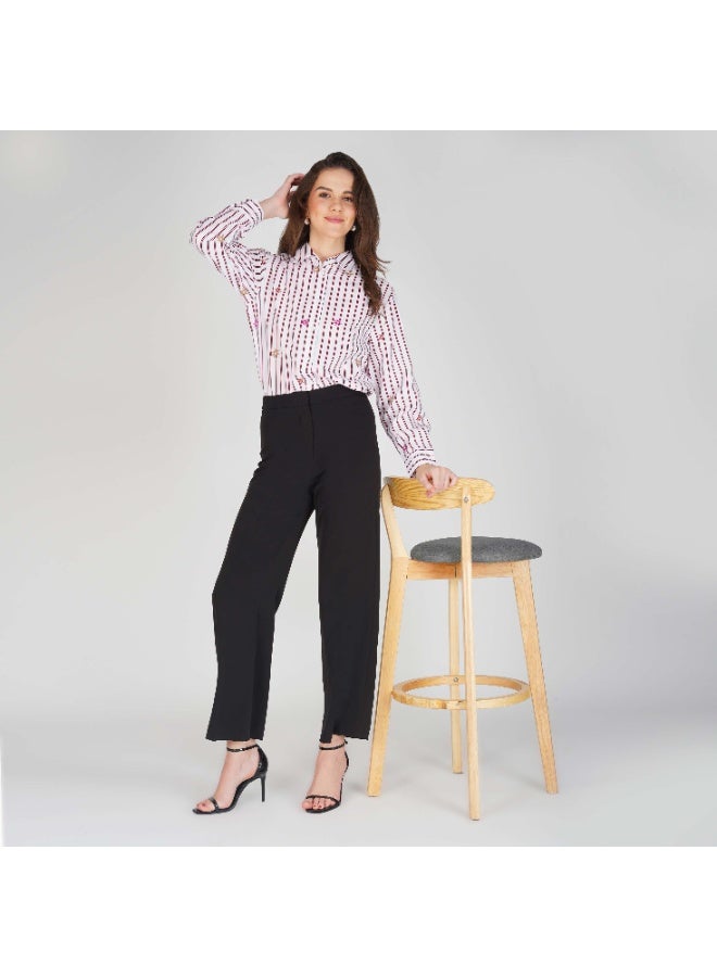 Linelle Soft Crepe Ladies Shirt – Collar Neck and Full Sleeves - Image 1