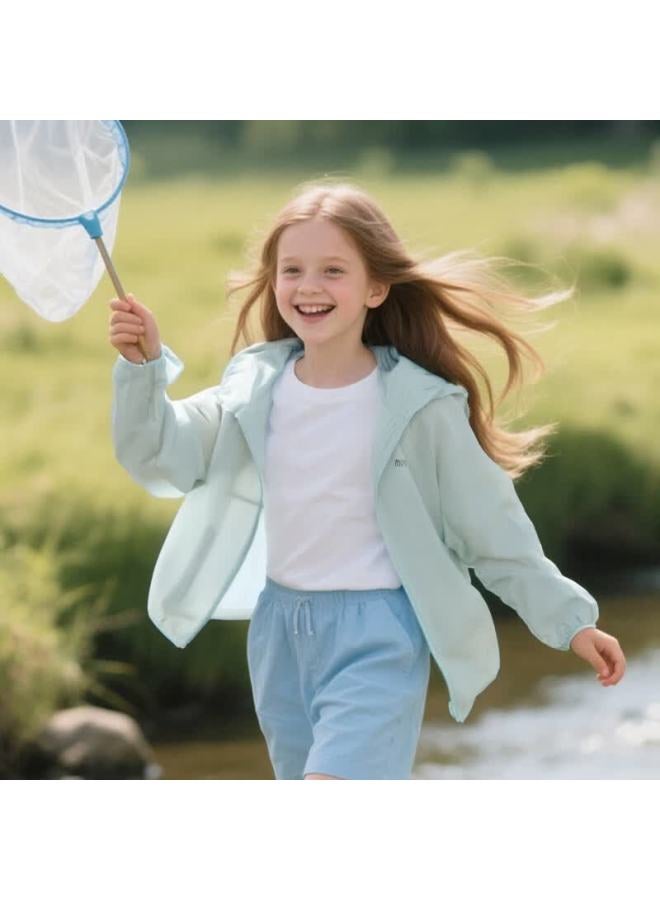 Mqd Boys' Summer  New Mesh Splice Breathable Lightweight Cooling Sun Protection Jacket - Image 2