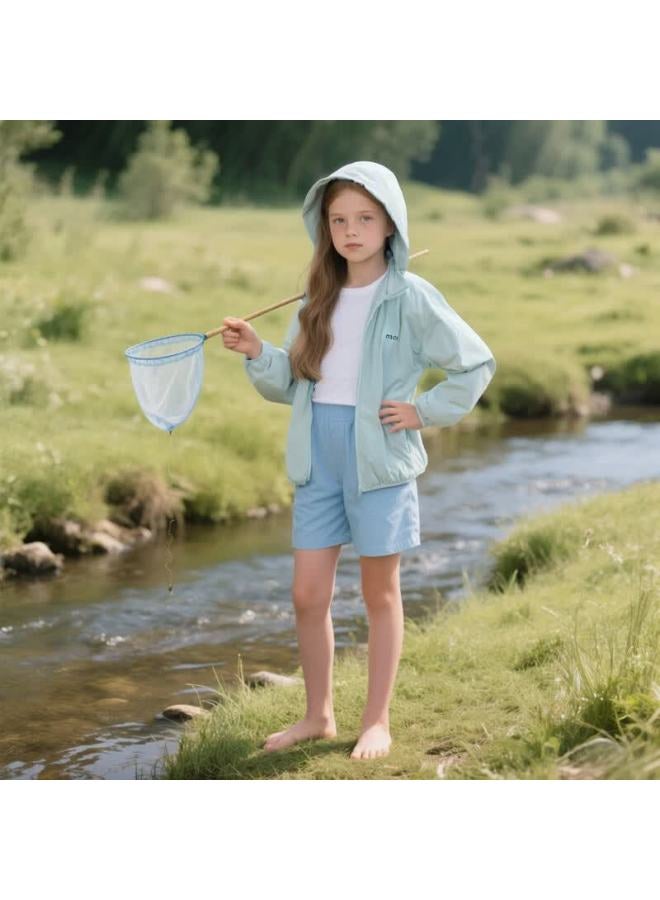 Mqd Boys' Summer  New Mesh Splice Breathable Lightweight Cooling Sun Protection Jacket - Image 3
