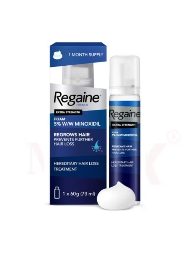 ريجين رغوة ريجين (Regaine) بتركيز 5% مينوكسيديل، 60 جم - Image 1