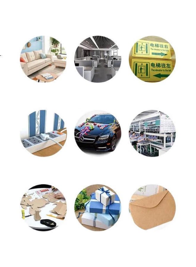 3M 3M Double-Sided Tape, Thin And Strong, Removable, No Residue, For Spring Festival Couplets, 10Mm Wide, 50M Long, 0.15Mm Thick, 9080A - Image 3