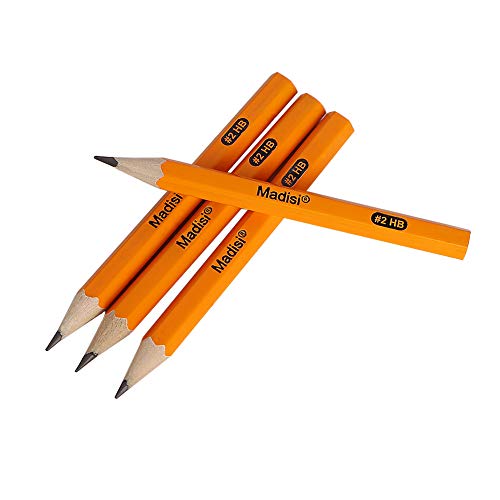 Madisi Golf #2 HB Half Pencils, 3.5" Mini Pre-Sharpened, 144 Count - Image 2