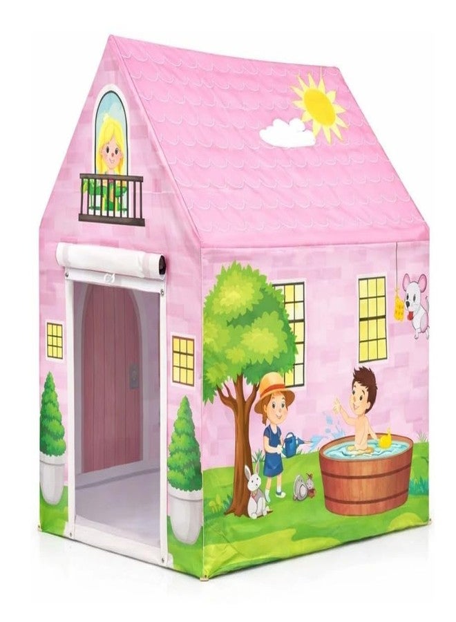 MODUX Colorfull and Light Weight Children Play Tent House for 3-10 Years Old Kids Girls and Boys Light Weight and Foldable Children Toys, Indoor and Outdoor Kid Tent House (Mouse Tent) - Image 1