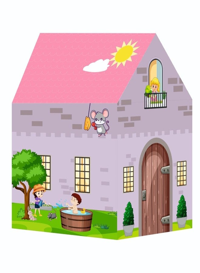 MODUX Colorfull and Light Weight Children Play Tent House for 3-10 Years Old Kids Girls and Boys Light Weight and Foldable Children Toys, Indoor and Outdoor Kid Tent House (Mouse Tent) - Image 5