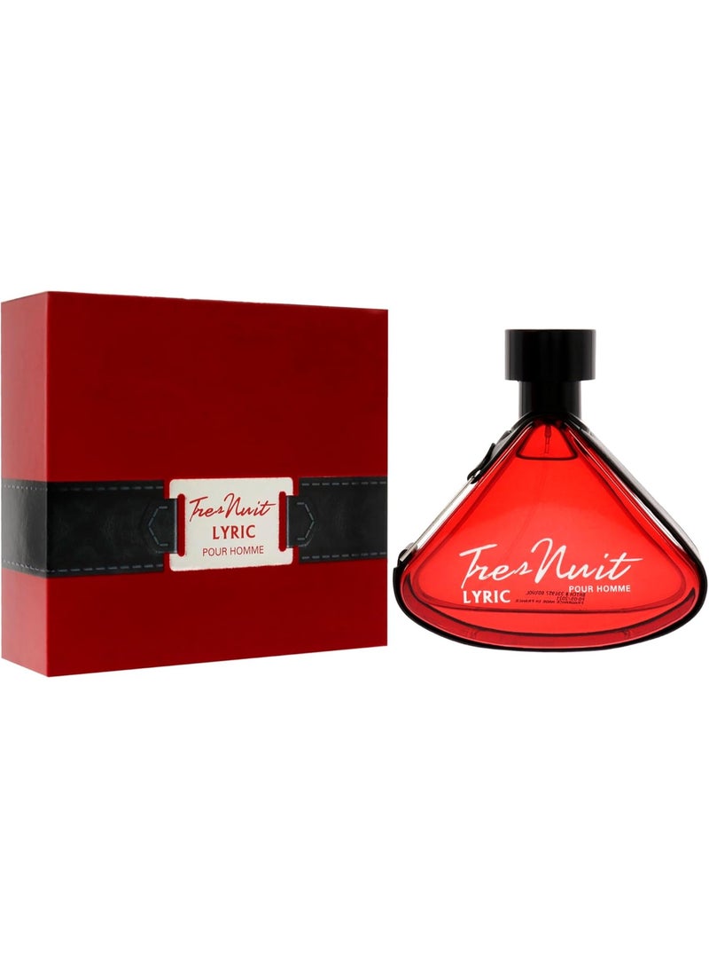 أرماف ارماف بخاخ او دو بارفان ليريك بور اوم للرجال من تريس نوي، 3.4 اونصة - Image 3