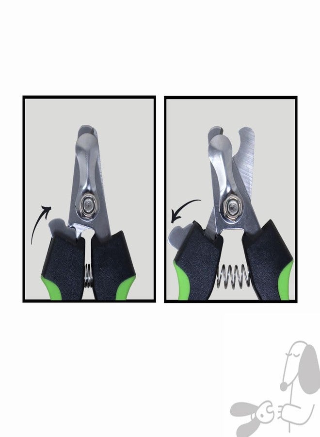 Plushmate Stainless Steel Nail Cutter with Filler for Dogs and Cats (Small, Color May Vary) - Image 4