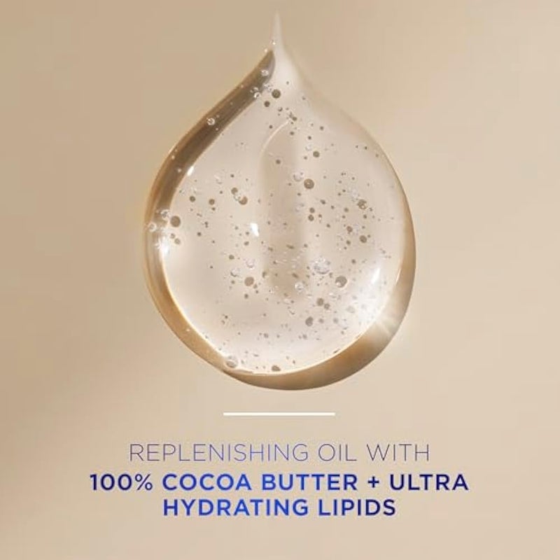 Vaseline Intensive Care Cocoa Radiant For Glowing Skin 3 Count Body Gel Oil Body Oil Made with 100% Pure Cocoa Butter + Replenishing Oils 6.8oz - Image 4