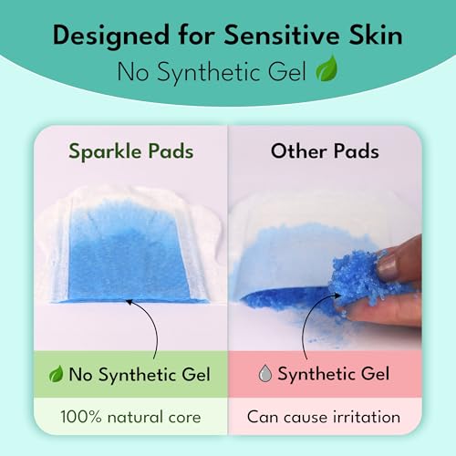 Sparkle Bamboo Ultra Thin Pads XL| Plant Based Sanitary Pads for Women | 100% Rash-Free sanitary napkins | Leak-Proof | Organic Pads | Period Pad Softer than Cotton Sanitary Pads | Heavy Absorbency | XL, 24 Count - Image 2