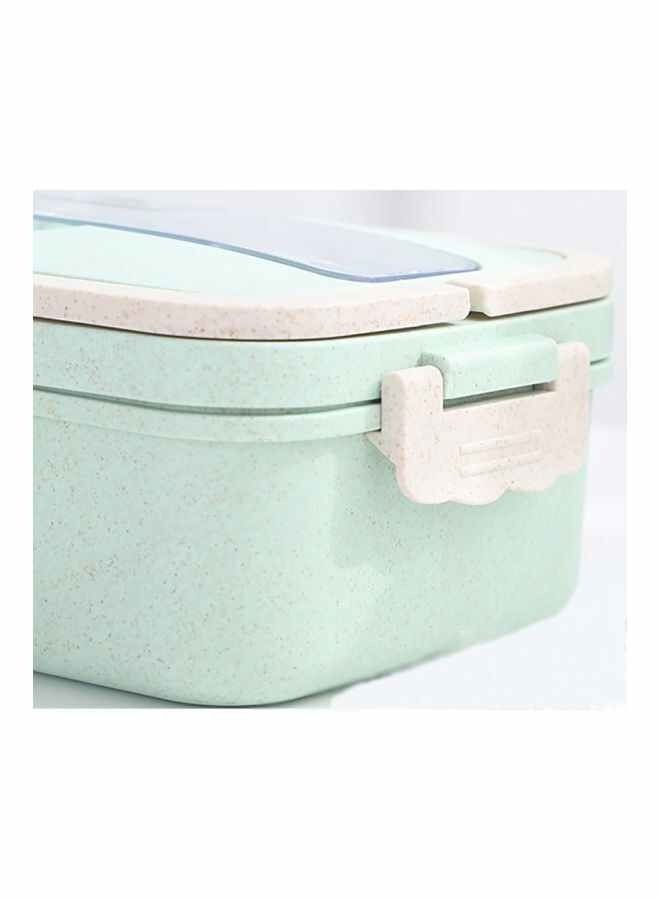 Plastic Lunch Box With Spoon And Chopsticks  - Image 5
