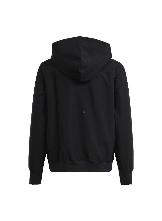 Adidas adidas J Zne Q2 Fz Black Training Track Tops 7-8Y - Image 3