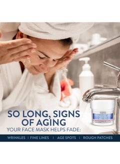 Advanced Clinicals Advanced Clinicals Hyaluronic Acid Gel Facial Mask Skin Care Treatment, Brightening, Hydrating Anti Aging Face Mask & Moisturizer Helps Transform Dry Skin W/Collagen, Chamomile, & Aloe Vera, 5 Fl Oz  - Image 4