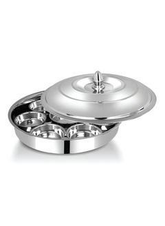 BLACKSTONE Stainless Steel Breakfast Tray 8 Bowl Sets With Stainless Steel Lid (42cm)  - Image 5