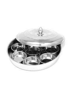 BLACKSTONE Stainless Steel Breakfast Tray 8 Bowl Sets With Stainless Steel Lid (42cm)  - Image 2