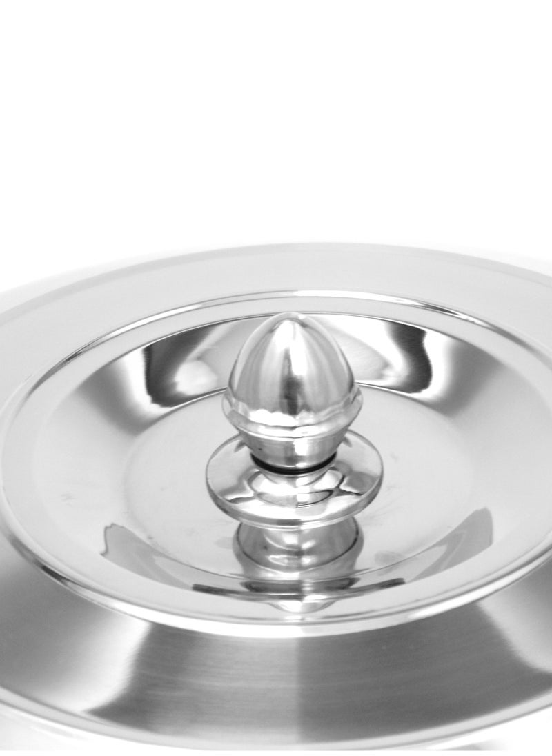 BLACKSTONE Stainless Steel Breakfast Tray 8 Bowl Sets With Stainless Steel Lid (42cm)  - Image 3