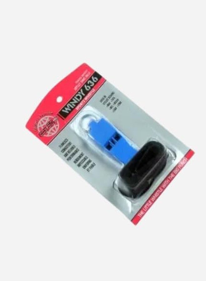 COX 50 Windy 636 Sports Whistle with Lanyard | Loud Referee & Coach Whistle for Sports, Outdoor, Emergency Use | Multicolour Pack of 4 - Image 2