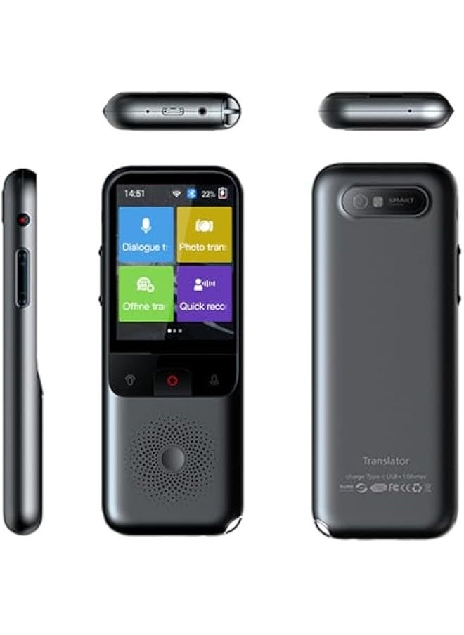 Topleo T11 Portable Language Translator Device Voice Interpreter with 134 Languages Voice Translating 10 Offline Translation Recording Photo Translation for Travel Business Study Use  - Image 1