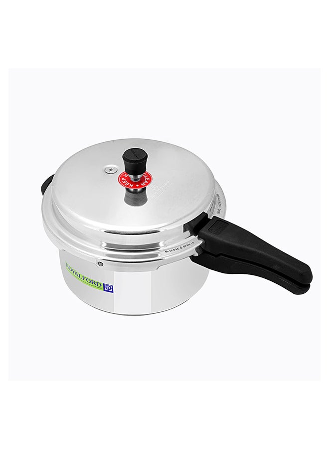 Royalford Cooking Pot With Lid Red/Silver/Black - Image 2