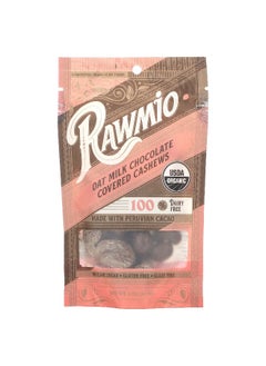 raWMio Rawmio, Oat Milk Chocolate Covered Cashews, 2 oz (56.7 g)  - Image 1