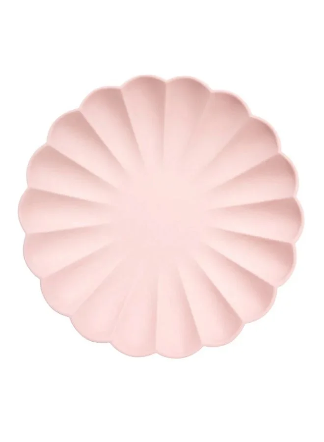 Meri Meri Pink Simply Eco Large Plates