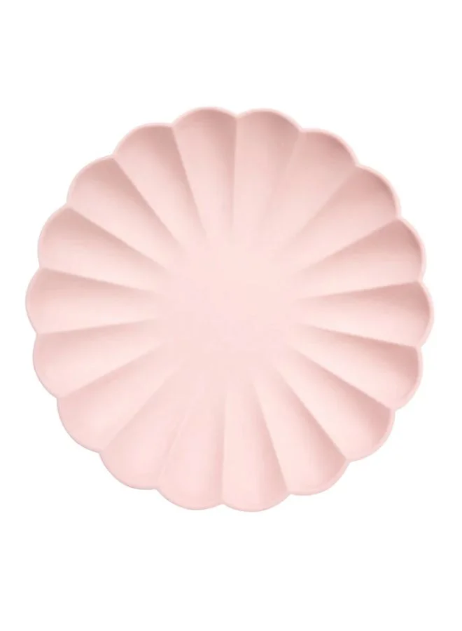 Meri Meri Pink Simply Eco Large Plates