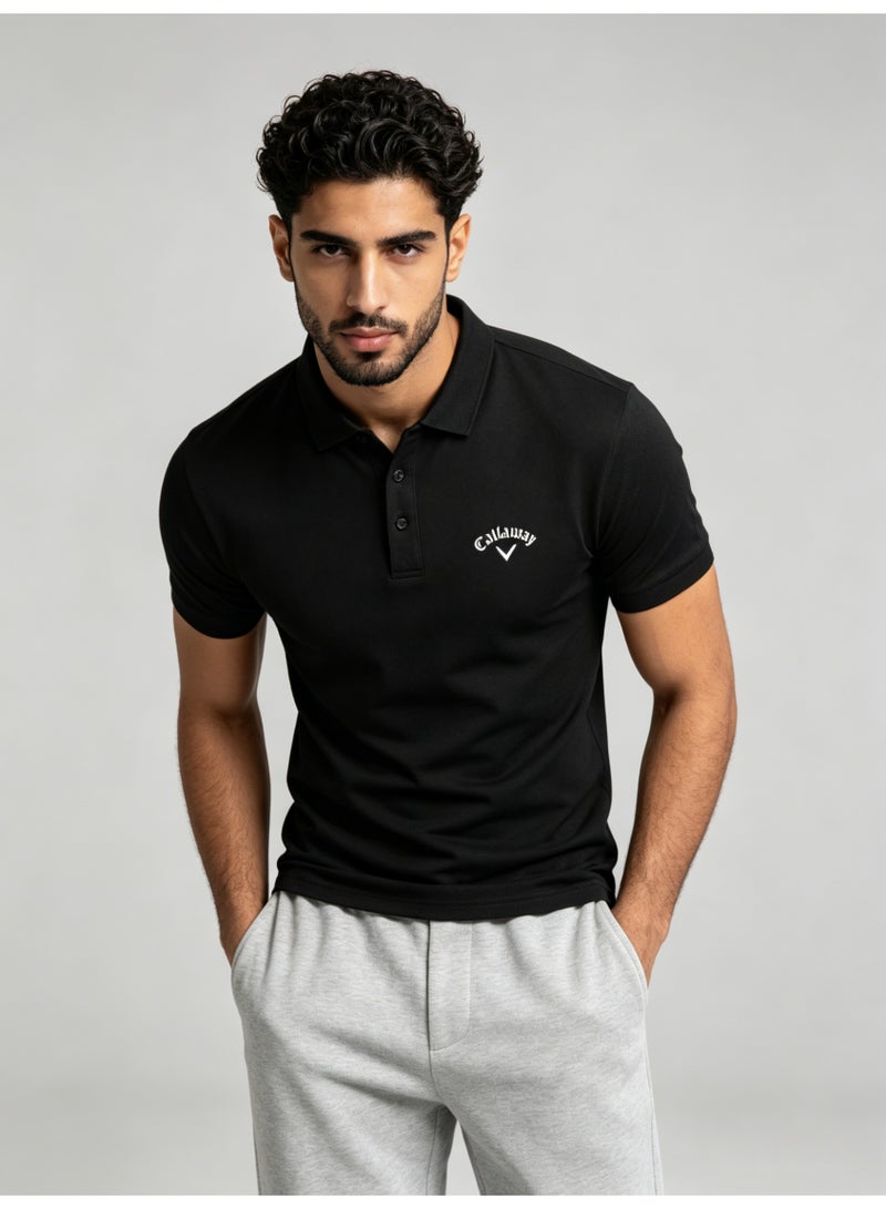 Callaway golf quick-drying short-sleeved Polo shirt men's summer breathable sports lapel casual shirt - Image 5
