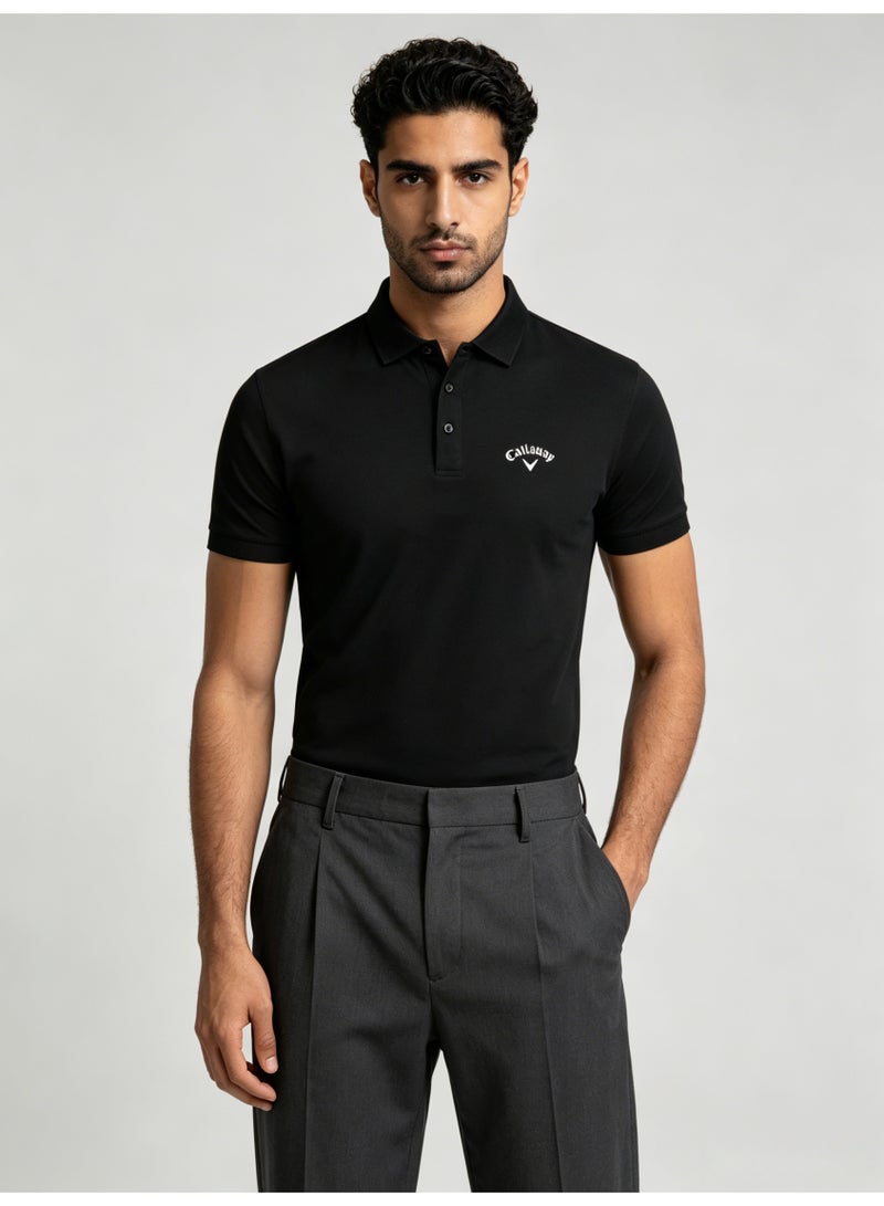 Callaway golf quick-drying short-sleeved Polo shirt men's summer breathable sports lapel casual shirt - Image 1