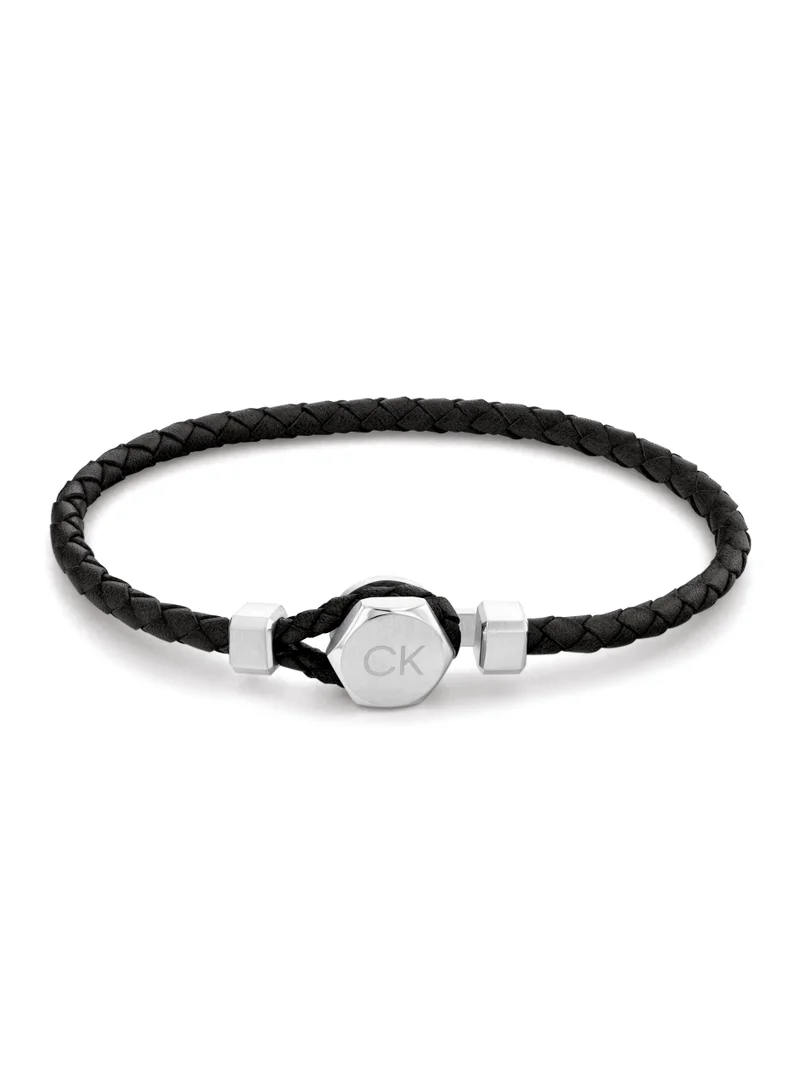 كالفن كلاين Calvin Klein Men's Multicolor Leather Bracelet - 35000260