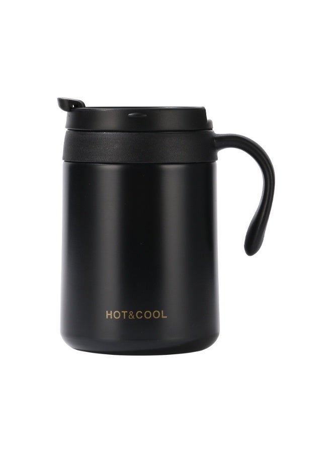 هومستر كوب سفر من الفولاذ المقاوم للصدأ مع مصفاة فرنسية وغطاء تقطير - طقم كوب قهوة محمول وصانع قهوة تقطير للمشروبات الساخنة/الباردة، للمنزل والمكتب والسيارة - Image 5