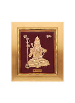 KUNDAN 24k Gold Foiled Handmade Frame Shiv Shankar 16 185cm