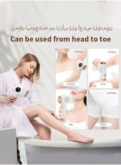 spa luxetique Ice Compress Laser Hair Removal Device Pink  - Image 3