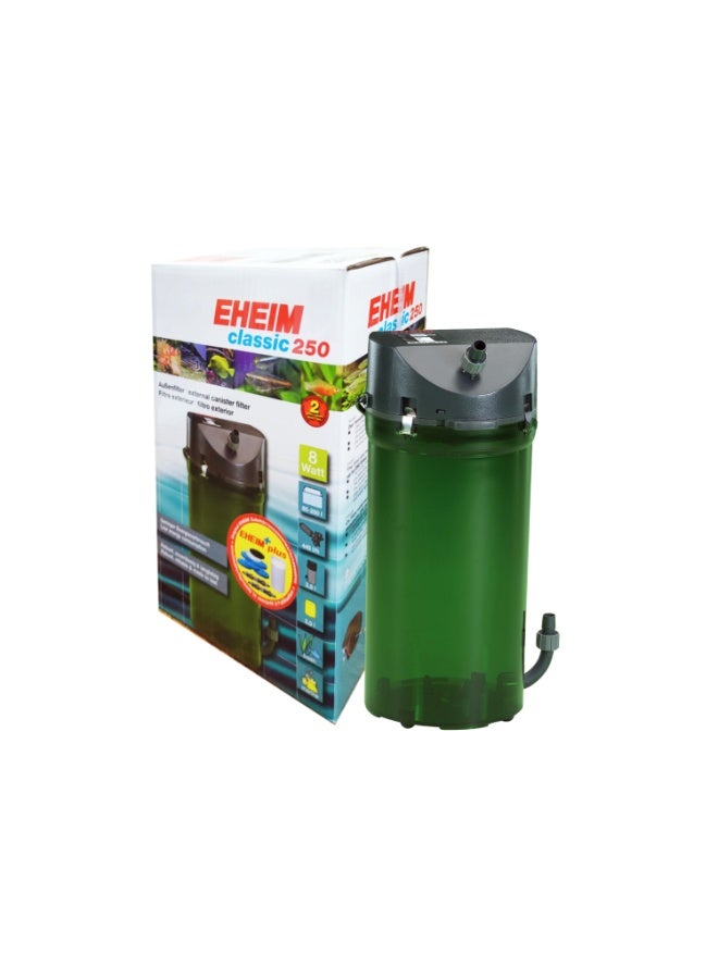 EHEIM فلتر خارجي EHEIM كلاسيك 250 (بما في ذلك حلقات السيراميك SUBSTRACTpro+ MECH) - Image 1