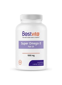 BESTVITE Super Omega3 1000Mg (120 Softgels)  - Image 2
