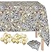 Oojami 4 Pack Dollar Bills Bling Bling Big Bucks Money Theme Table Cover Tablecloth Includes 20 Balloons Ideal for Birthday Decorations Party Supplies - Image 4