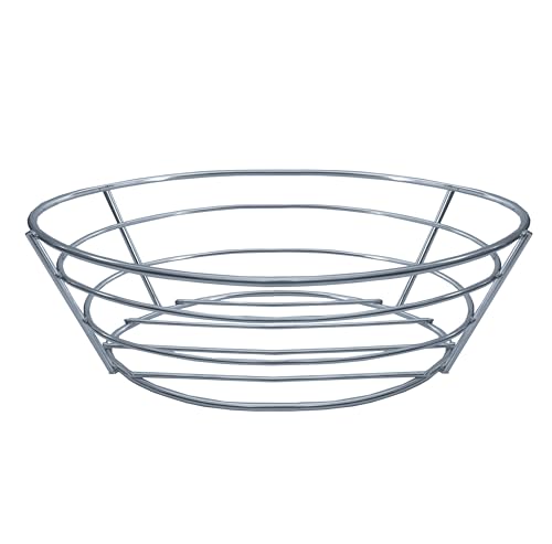 CUISINOX Stainless Steel Wire Bread and Fruit Basket, Oval - 8.5" x 6" - Image 2