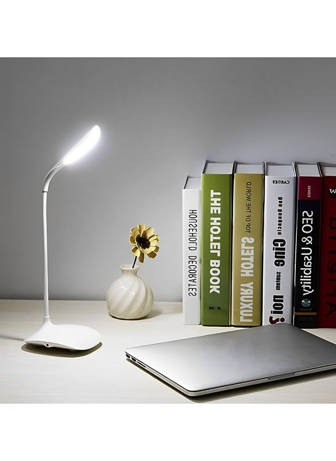مصباح مكتب LED من هوم برو، قابل للشحن مع تحكم باللمس ومنفذ شحن USB، مصباح للقراءة، مصباح للدراسة للأطفال، المنزل، المكتب