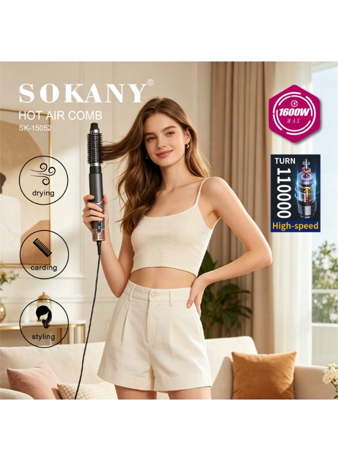sokany SK-15052 Digital 6-in-1 Hair Dryer Set - 1600W - Image 5